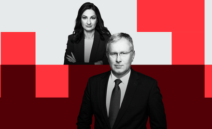 Marzena Tabor-Olszewska, redaktor prowadząca „Rzeczpospolitej” i Bogusław Chrabota, publicysta „Rzec