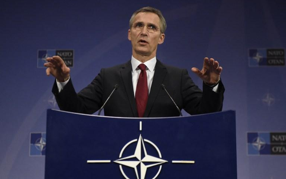 Sekretarz generalny NATO Jens Stoltenberg