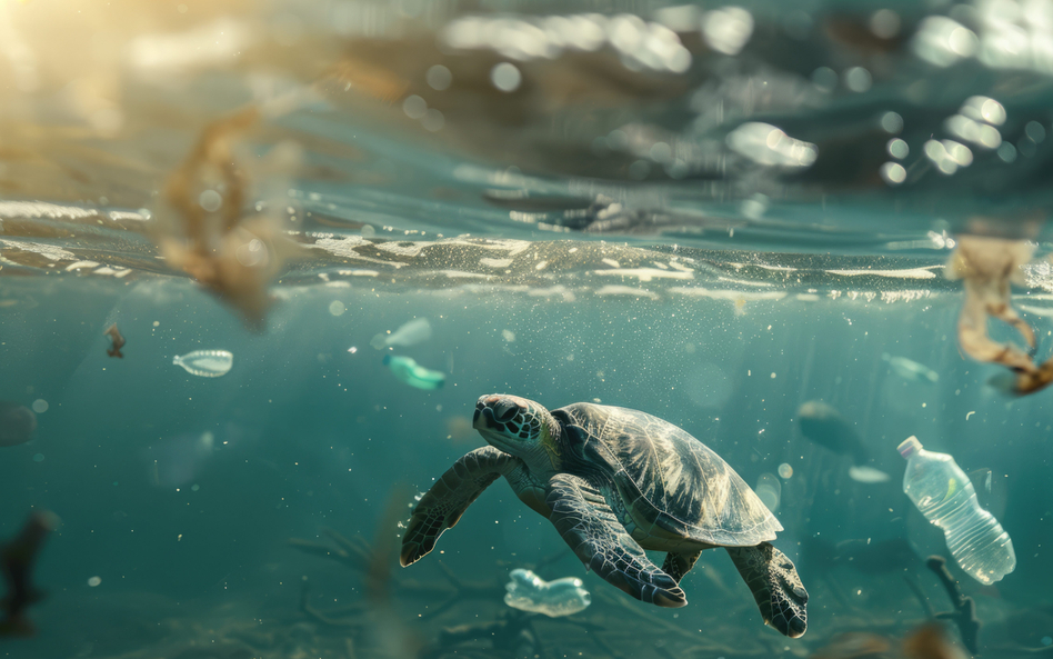 Zanieczyszczenie plastikiem, który rozkłada się niezwykle wolno, to koszmar dla środowiska naturalne