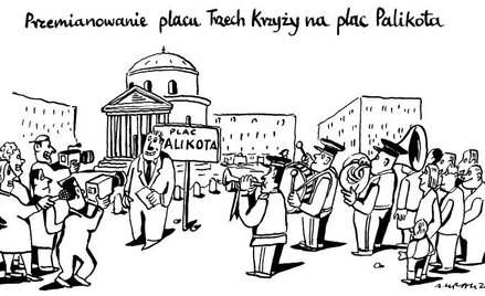 Komentarz rysunkowy. Plac Palikota
