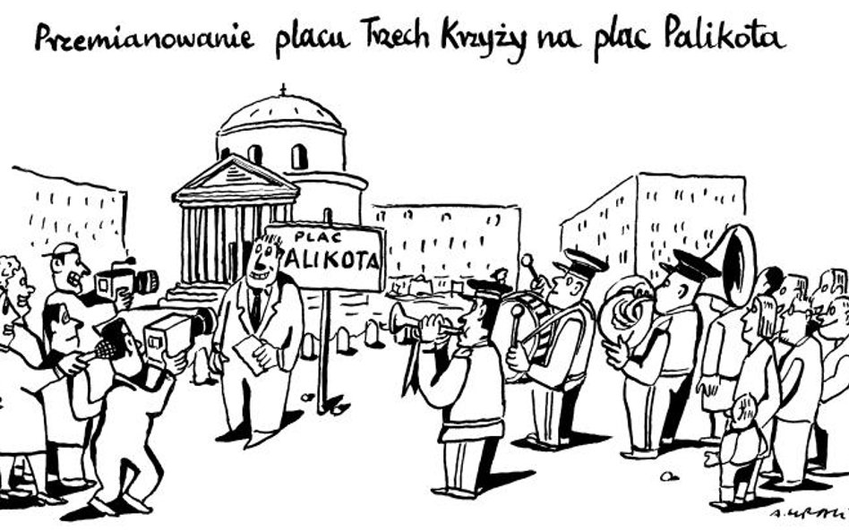 Komentarz rysunkowy. Plac Palikota