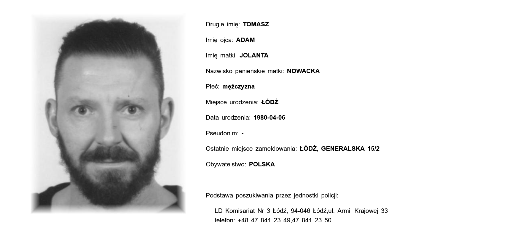 Adwokat od „trumien na kółkach” poszukiwany przez policję