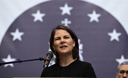 Annalena Baerbock, minister spraw zaganicznych Niemiec