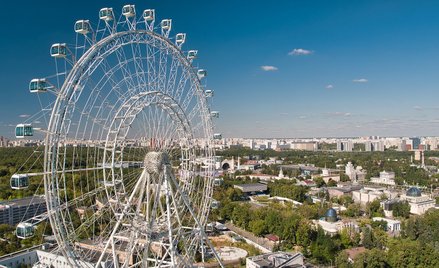 „Słońce Moskwy” ma 140 metrów wysokości i przewyższa słynny londyński „London Eye”.