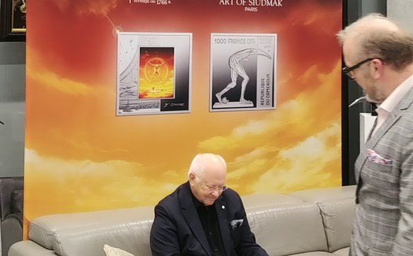 Wojciech Siudmak na premierze monety „Energia” powstałej we współpracy z Mennicą Polską