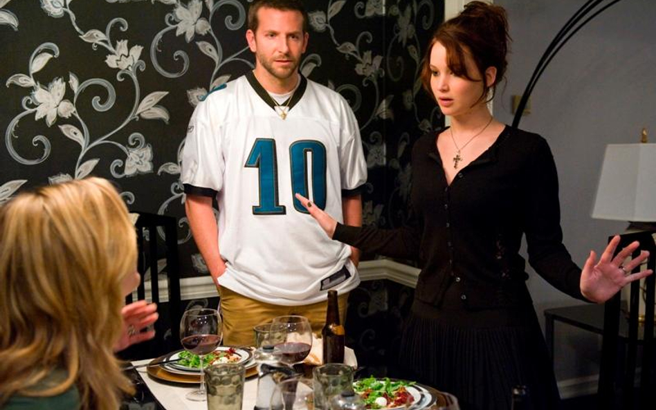 Jennifer Lawrence (Tiffany) i Bradley Cooper (Pat)