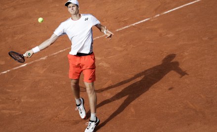 Hubert Hurkacz przegrał z Novakiem Djokoviciem