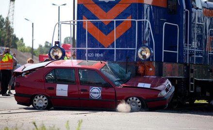 Na torach mniej wypadków