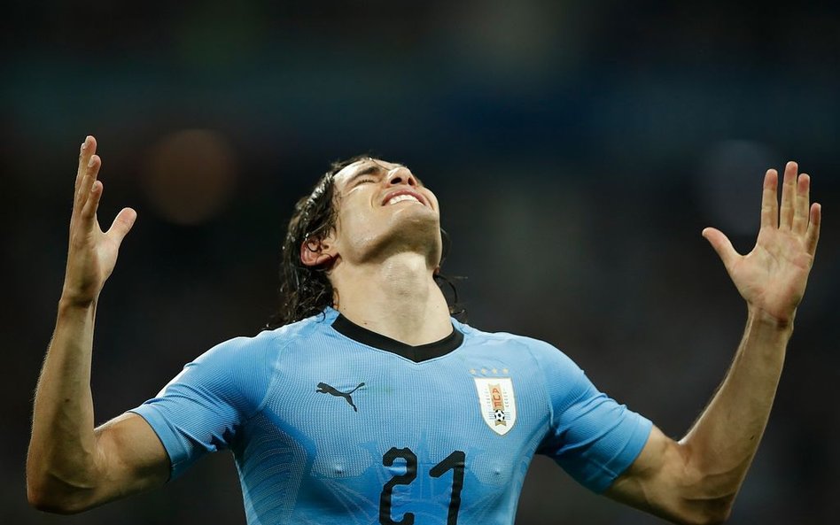 1/8 finału mundialu: Cavani! Urugwaj w ćwierćfinale!