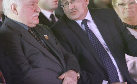 Bronisław Komorowski: Nie muszę, ale mogę. Nie chcę, ale muszę - to Lech Wałęsa