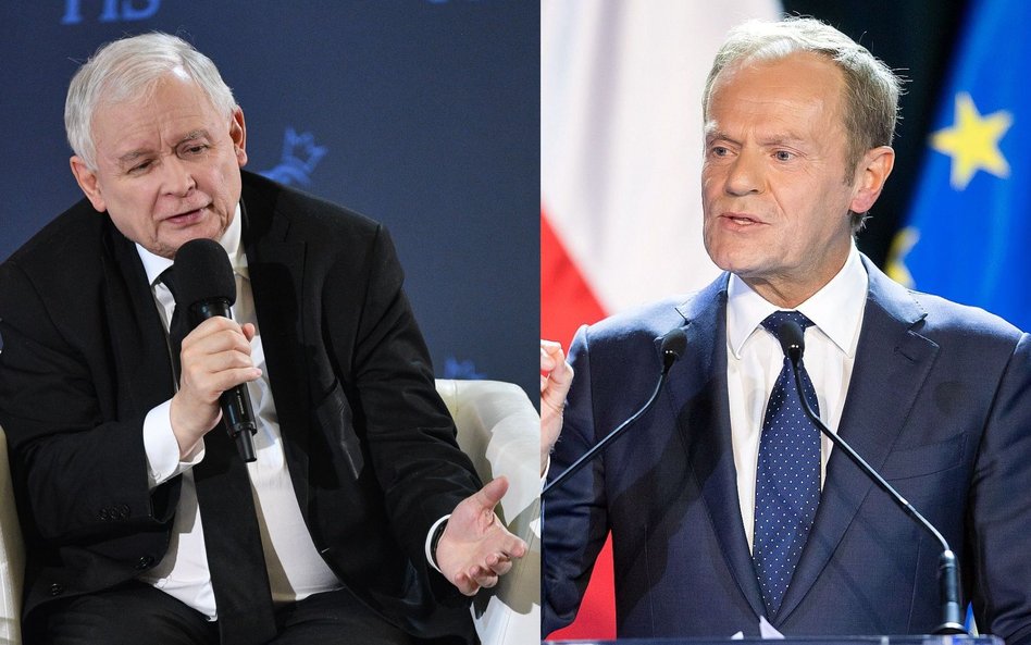 Jarosław Kaczyński i Donald Tusk