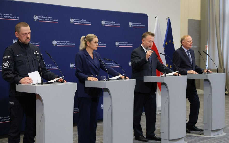 Marcin Kierwiński, Barbara Nowacka, Czesław Mroczek, Marek Boroń