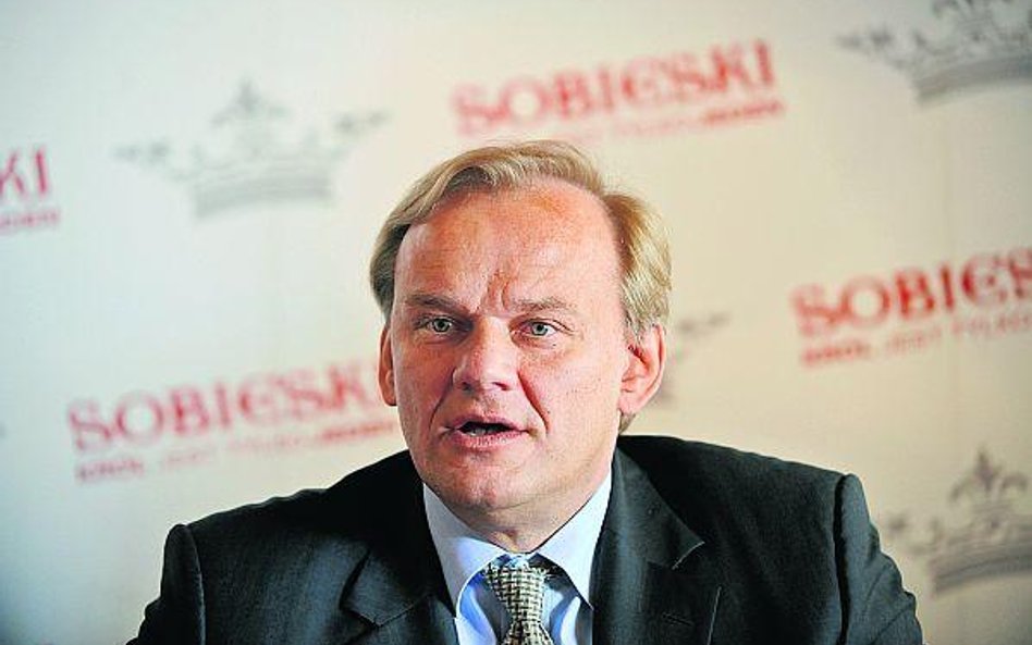 Krzysztof Tryliński, prezes Belvedere, które musi spłacić 550 mln euro zadłużenia. Spółka ma na to 1