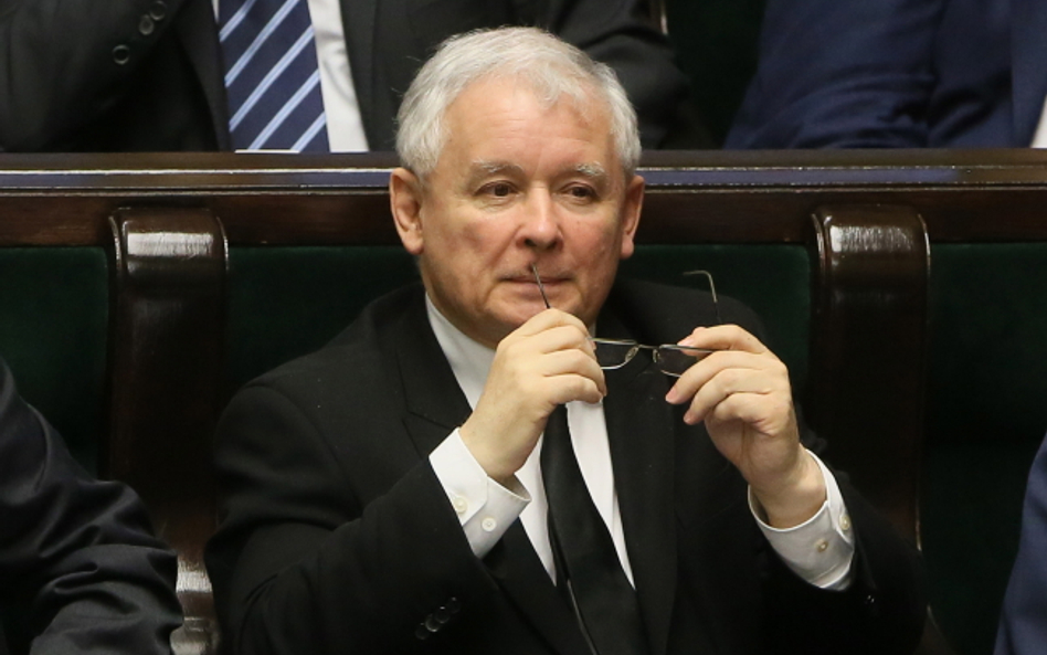 Prezes PiS Jarosław Kaczyński