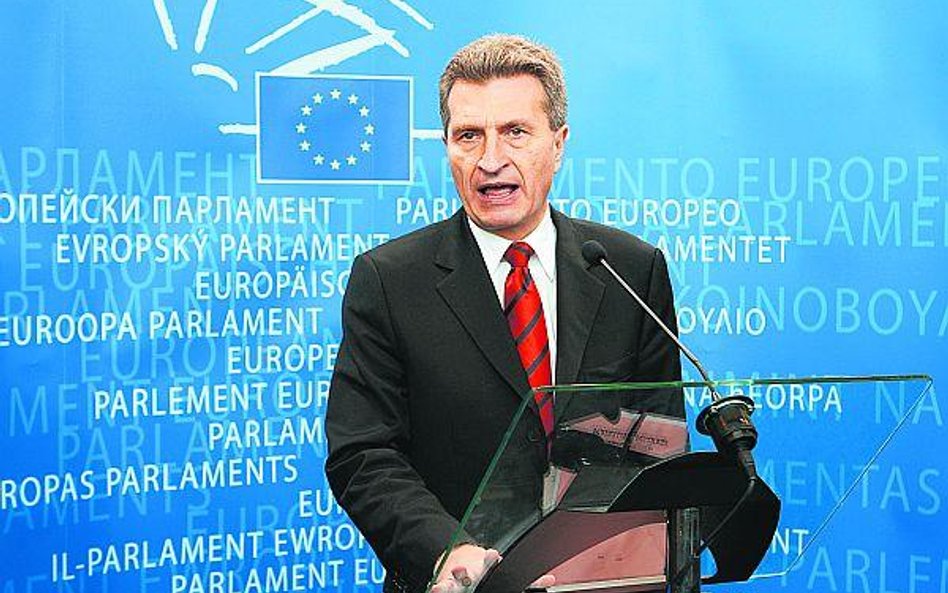 Guenther Oettinger jest od lutego 2010 r. unijnym komisarzem ds. energii. Wcześniej był m.in. premie