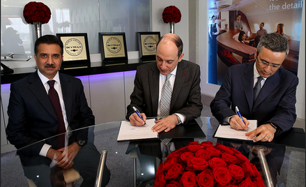 Podpisanie porozumienia między Qatar Airways, a Merdiana