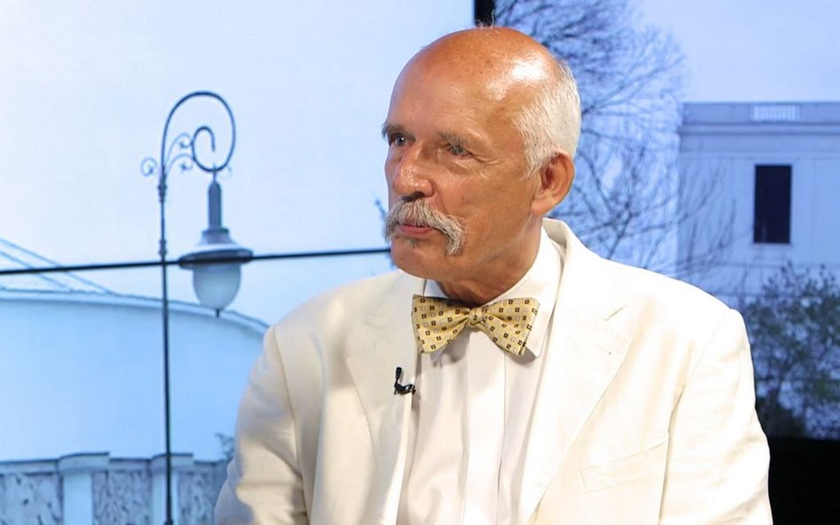 Janusz Korwin-Mikke: Będą pogromy homoseksualistów w Polsce