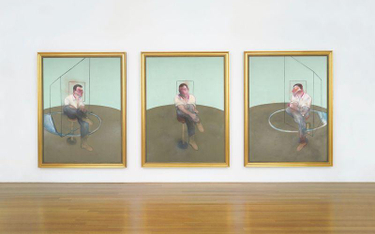 Francis Bacon „Three Studies for a Portrait of John Edwards (in 3 parts)", olej 1984 — 80,81 mln USD