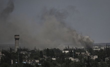 Dym nad Siewierodonieckiem