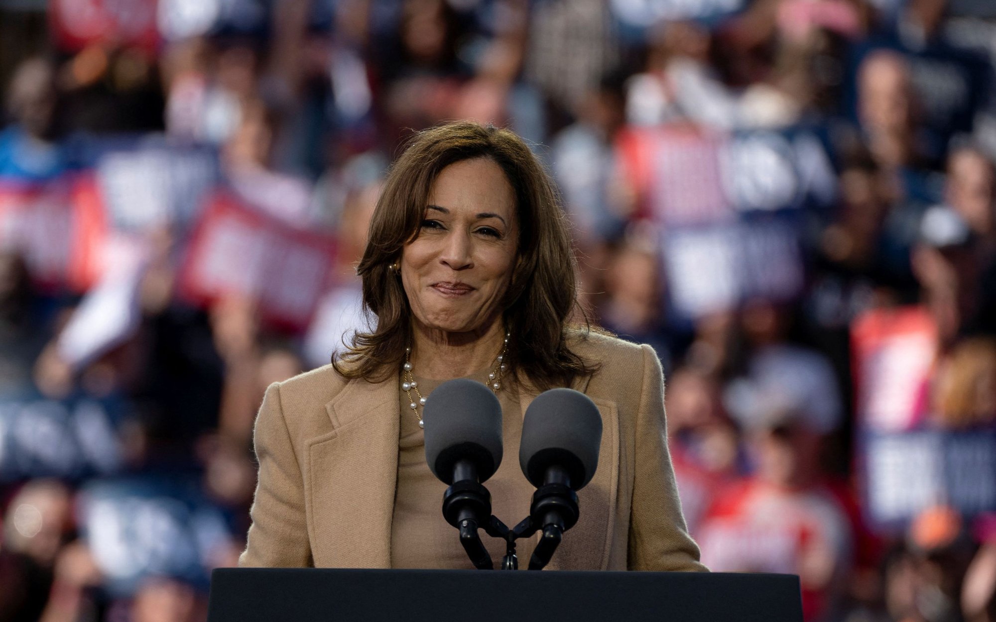 US presidential election. Kamala Harris: I will never give up fighting for the future