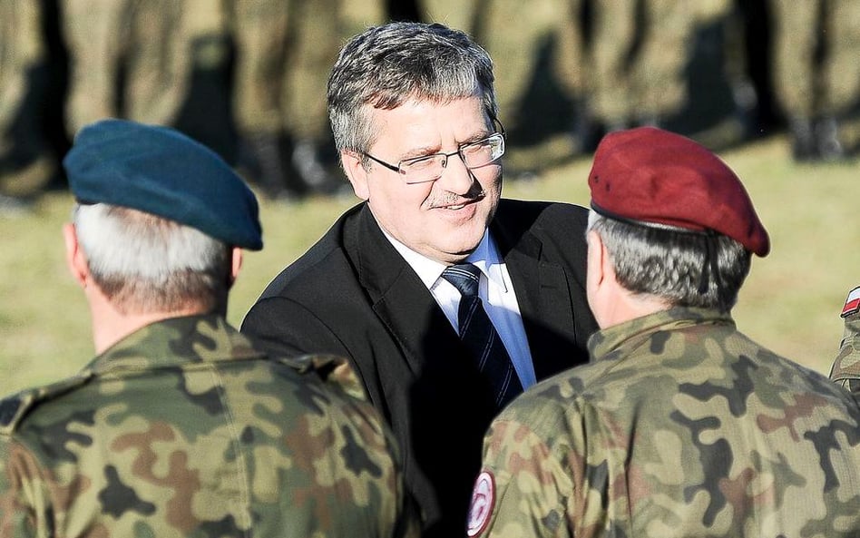 Prezydent Bronisław Komorowski