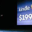 Jeff Bezos, prezes Amazon.com, prezentuje tablet Kindle Fire