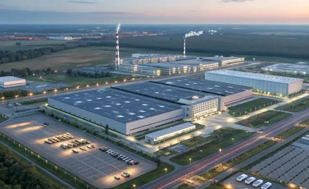 Wizualizacja HUB-u EMP w Jaworznie