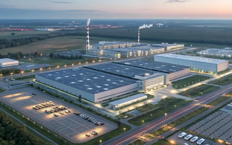 Wizualizacja HUB-u EMP w Jaworznie