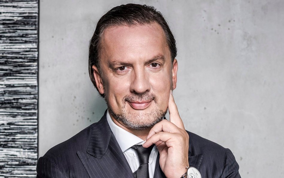Główny akcjonariusz i prezes notowanej na giełdzie firmy deweloperskiej Marvipol. Fot. Lewandowski D