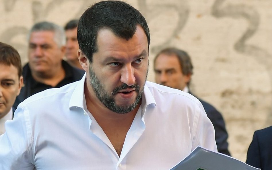 Wicepremier Włoch Matteo Salvini