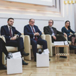 Od lewej: Iwona Schymalla, redaktor naczelna, „Medexpress”; dr Radosław Sierpiński, pełnomocnik mini