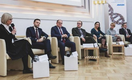 Od lewej: Iwona Schymalla, redaktor naczelna, „Medexpress”; dr Radosław Sierpiński, pełnomocnik mini