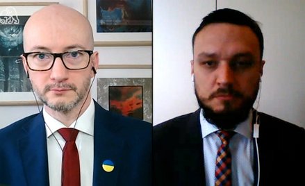 Gościem Adama Roguskiego był Wojciech Matysiak, kierownik zespołu analiz nieruchomości w PKO BP. Fot