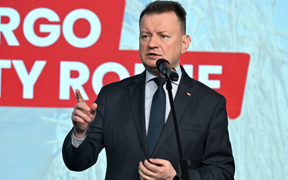 Przewodniczący klubu PiS Mariusz Błaszczak