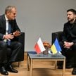Spotkanie Donalda Tuska i Wołodymyra Zełenskiego podczas szczytu Rady Europejskiej w Brukseli