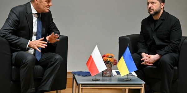 Donald Tusk rozmawiał z Zełenskim w Brukseli. Premier złożył deklarację ws. Ukrainy