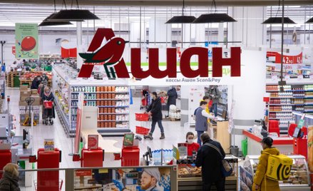 Auchan wpisany na listę sponsorów rosyjskiej wojny