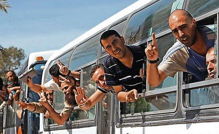 W 2011 r. Izrael uwolnił ponad tysiąc Palestyńczyków
