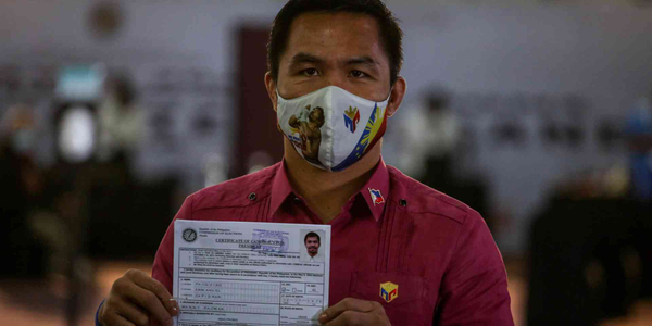 Oficjalnie: Słynny bokser chce rządzić Filipinami