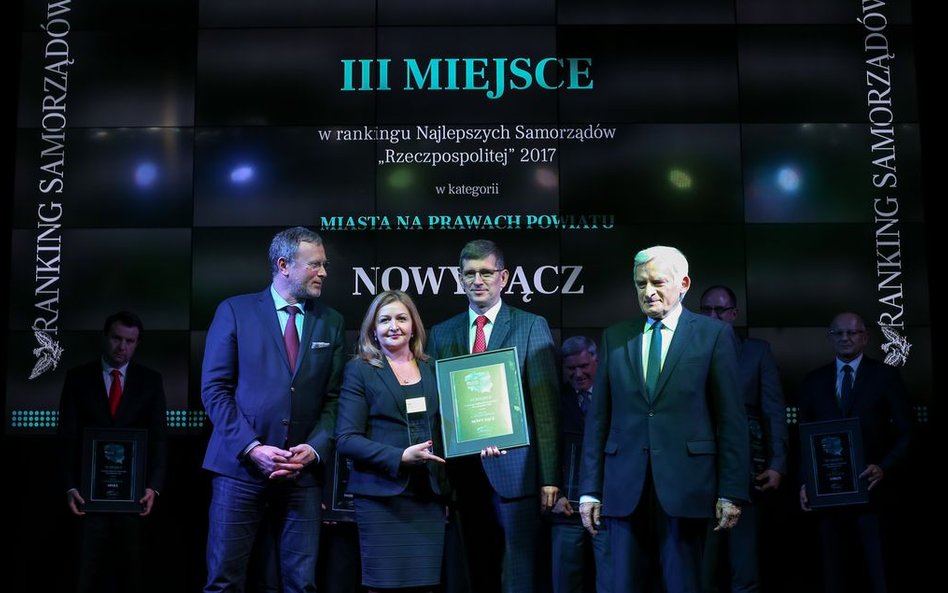 Nowy-Sącz - III miejsce w kategorii miasta na prawach powiatu.