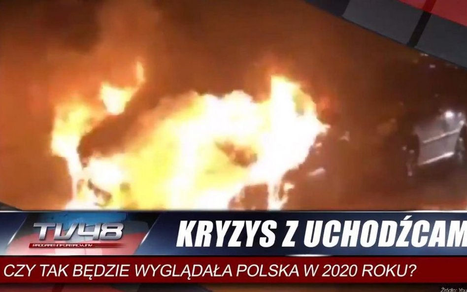 Kadr ze spotu "Wybierz bezpieczny samorząd" PiS