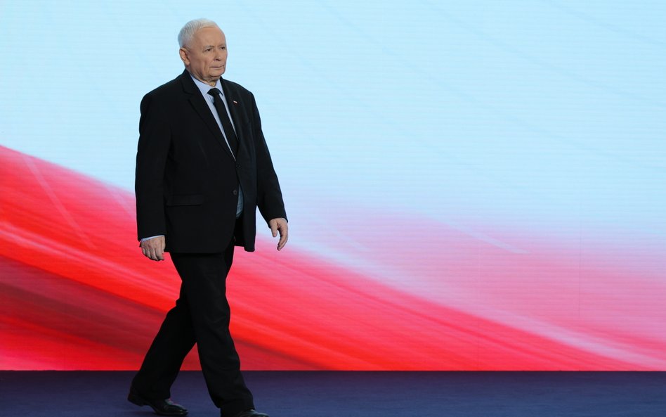 Prezes Prawa i Sprawiedliwości Jarosław Kaczyński