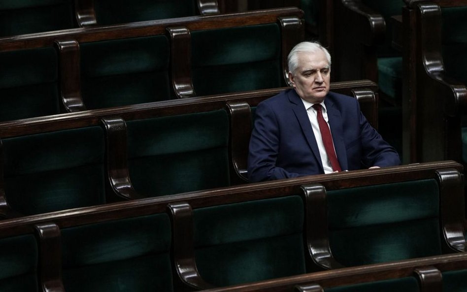 Jarosław Gowin o Terleckim: To prywatna opinia. Najpierw program