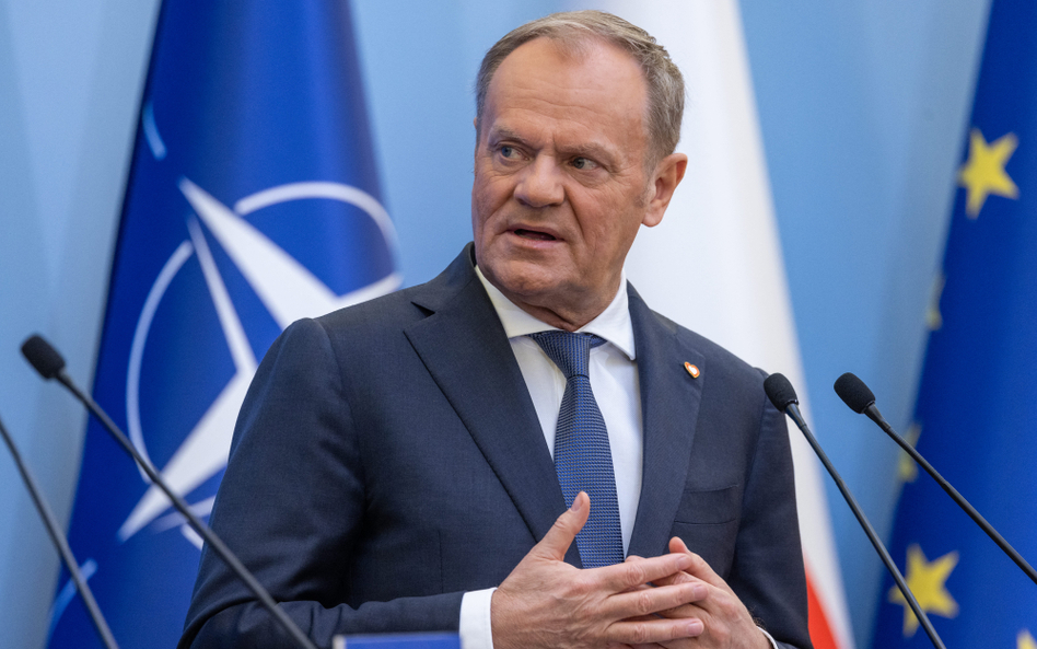 Premier Donald Tusk Fot. Wojtek RADWANSKI/AFP