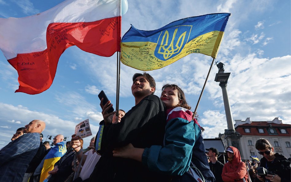 Za granicą pamiętają, że Polacy przyjęli do swych domów ukraińskich uchodźców, gdy uciekali po ataku