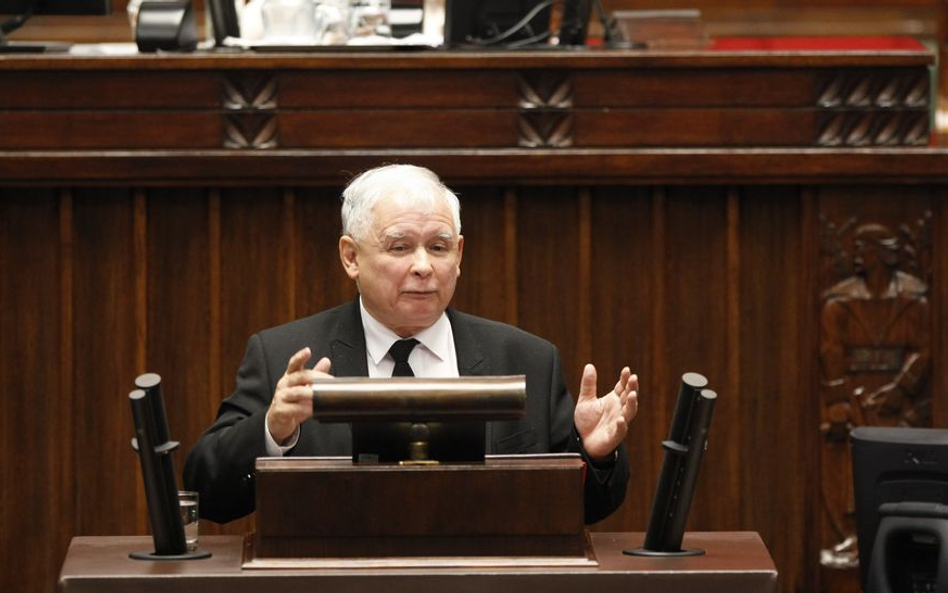 Prezes PiS Jarosław Kaczyński