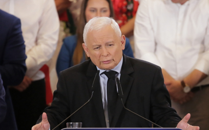 Prezes PiS, wicepremier Jarosław Kaczyński zabrał głos w sprawie afery wizowej