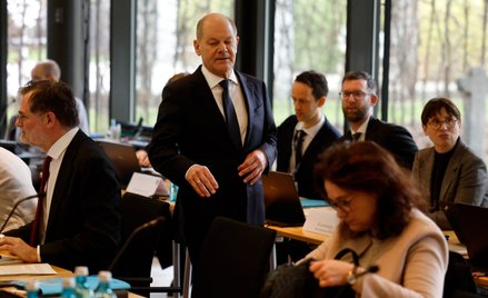 Kanclerz Olaf Scholz na środowym spotkaniu z premierami landów poświęconym polityce migracyjnej