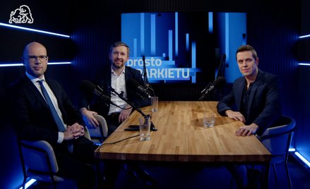 Gośćmi Przemysława Tychmanowicza w Parkiet TV byli (od lewej): Radosław Cholewiński, członek zarządu