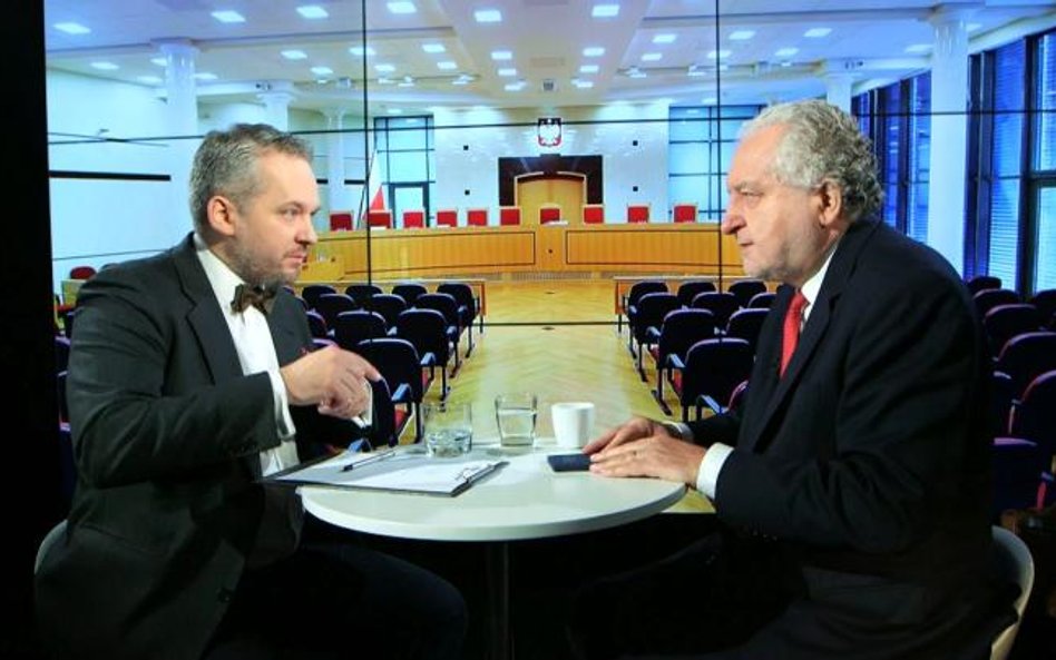 Propozycja PiS oznacza wprowadzenie do Trybunału komisarza politycznego – stwierdził w programie #RZ